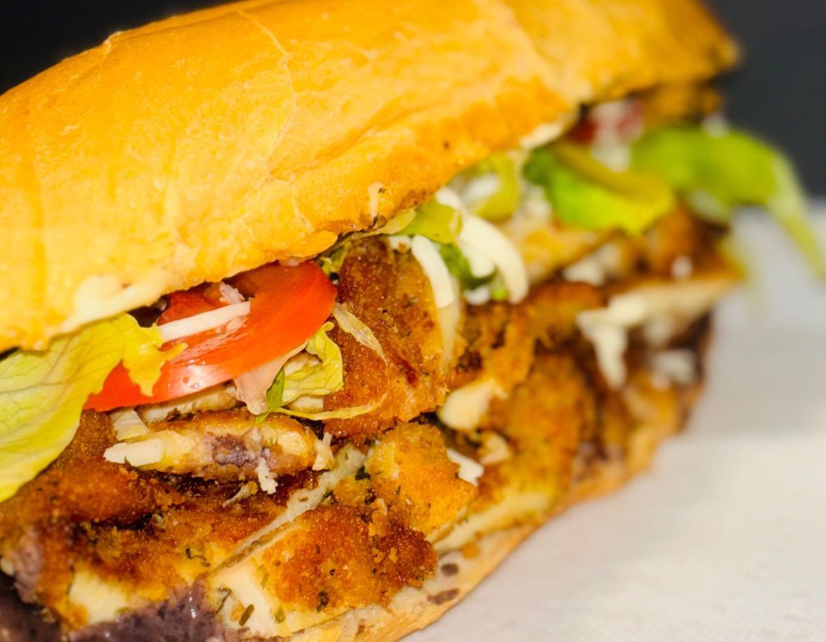 Chicken Milanese sandwich
