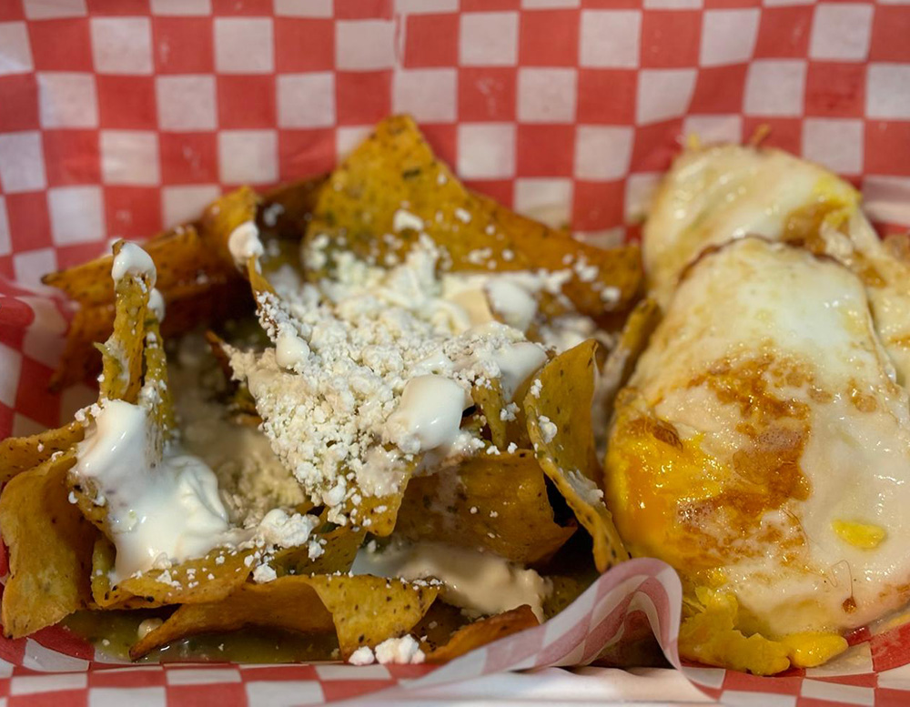 Green Chilaquiles