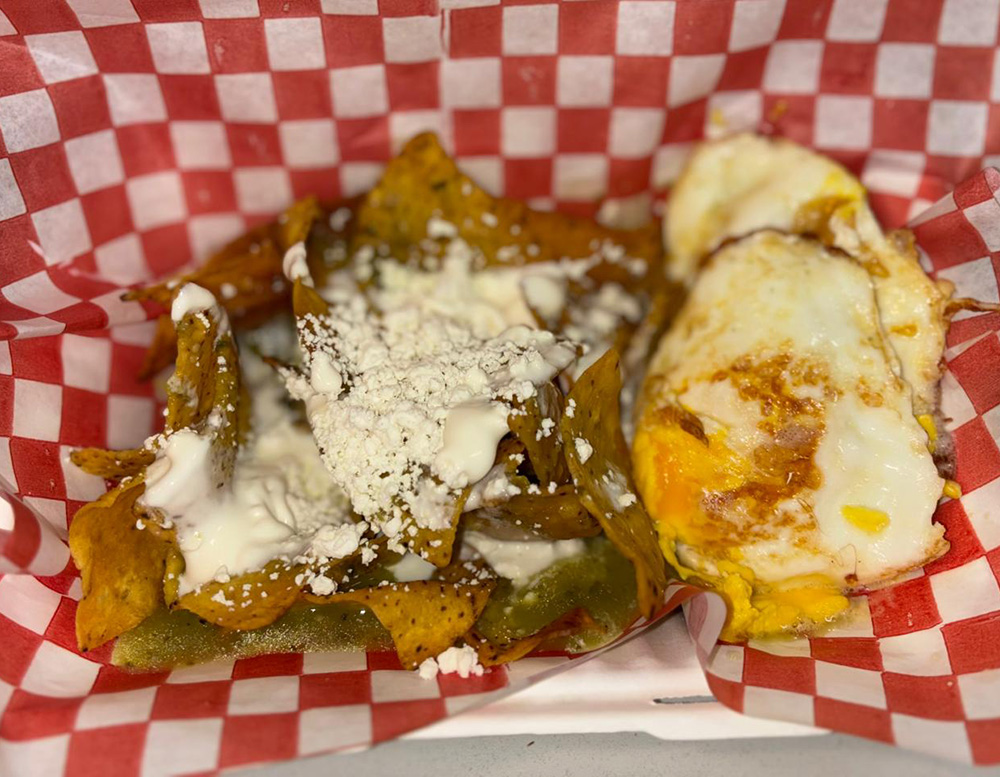 Green Chilaquiles