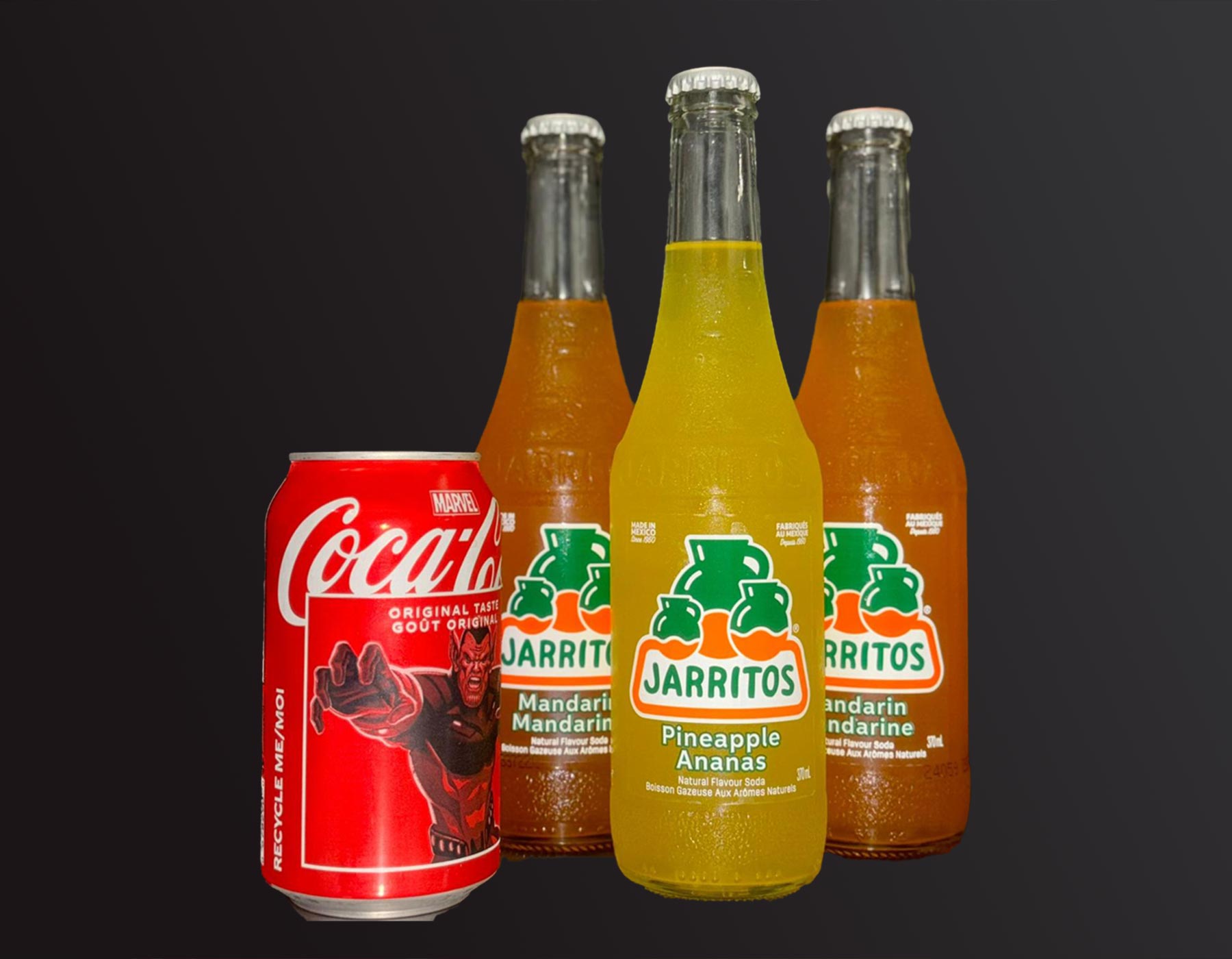Jarrito Soft Drink (370 ml in bottle)