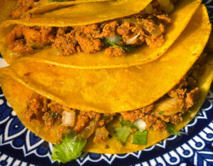 Tacos de Chorizo