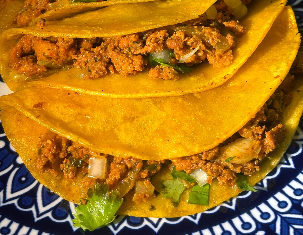 Tacos de Chorizo