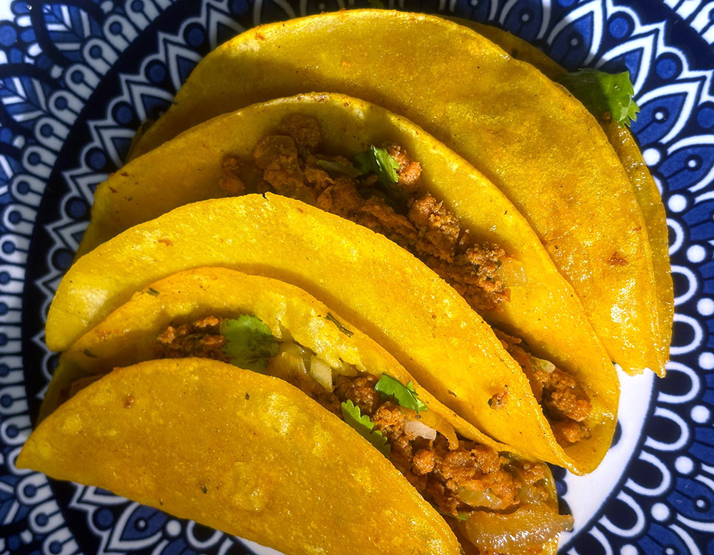 Tacos de Chorizo