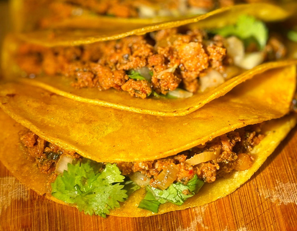 Tacos de Chorizo